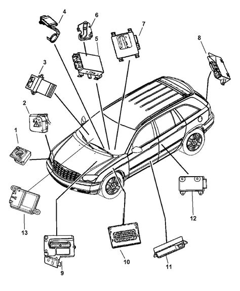 04 chrysler pacifica metal box says transp on|2004 Chrysler Pacifica parts manual.